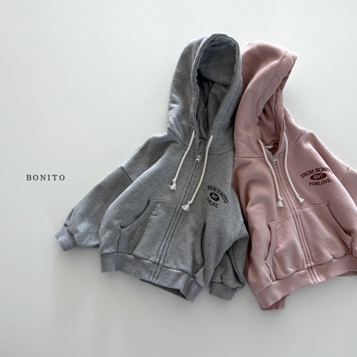 Bonito - Korean Children Fashion - #magicofchildhood - From Bonito Hoodie Zip-Up - 3
