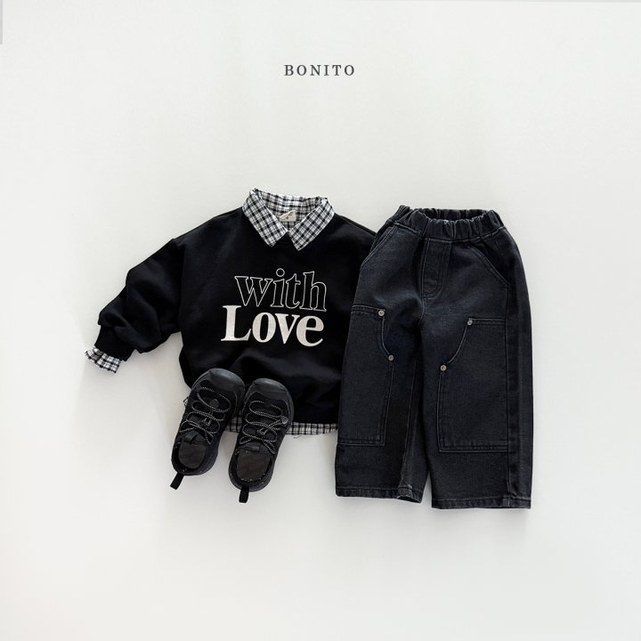Bonito - Korean Children Fashion - #minifashionista - With Love Sweatshirt - 7