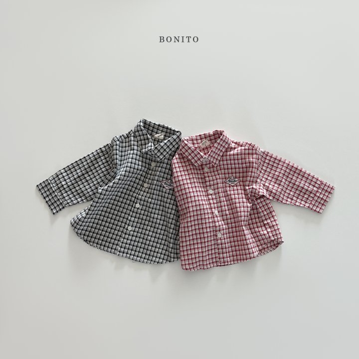 Bonito - Korean Children Fashion - #minifashionista - Check Shirt - 3