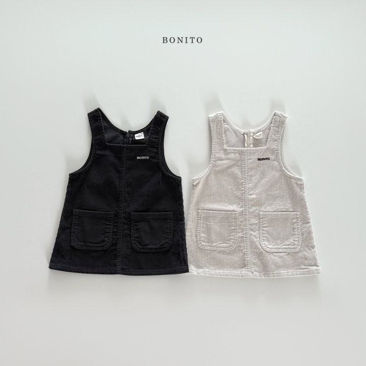 Bonito - Korean Children Fashion - #minifashionista - Corduroy One-piece