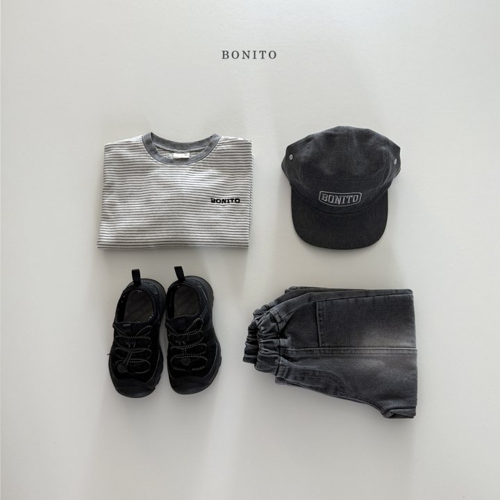 Bonito - Korean Children Fashion - #minifashionista - Cut Brush Denim Pants - 12