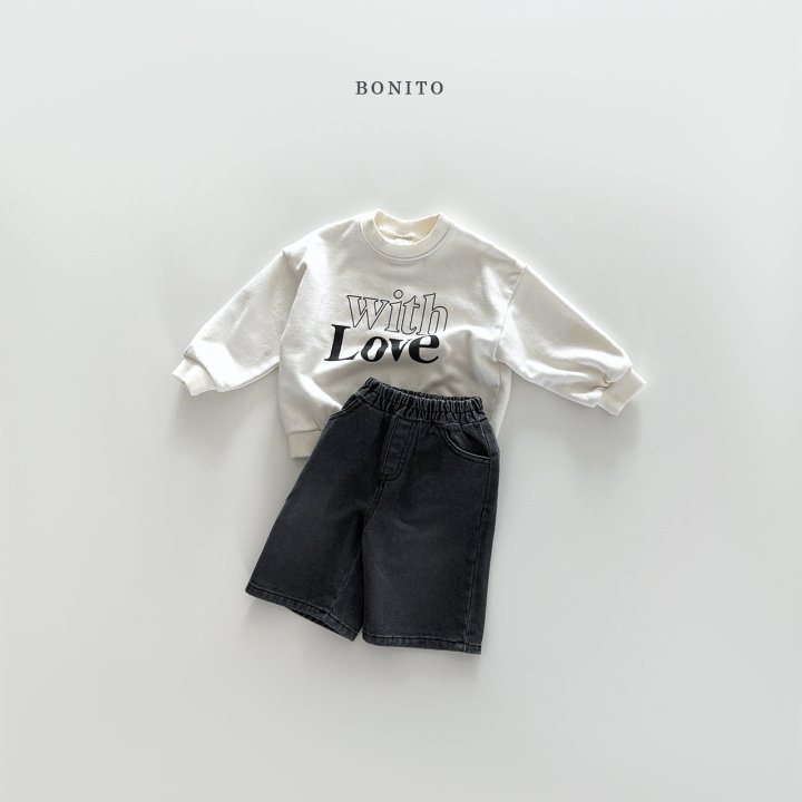 Bonito - Korean Children Fashion - #minifashionista - Bermuda Denim Pants - 11