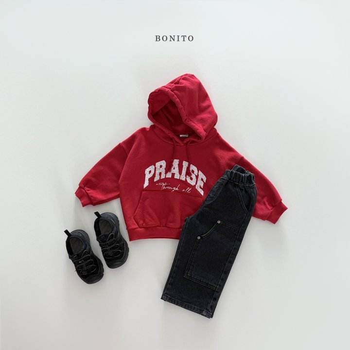 Bonito - Korean Children Fashion - #minifashionista - Praise Hoodie Tee - 8
