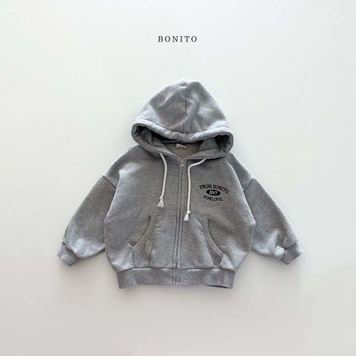 Bonito - Korean Children Fashion - #magicofchildhood - From Bonito Hoodie Zip-Up - 4