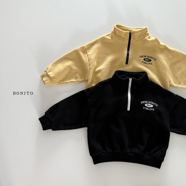 Bonito - Korean Children Fashion - #minifashionista - From Bonito Half-Zip - 3