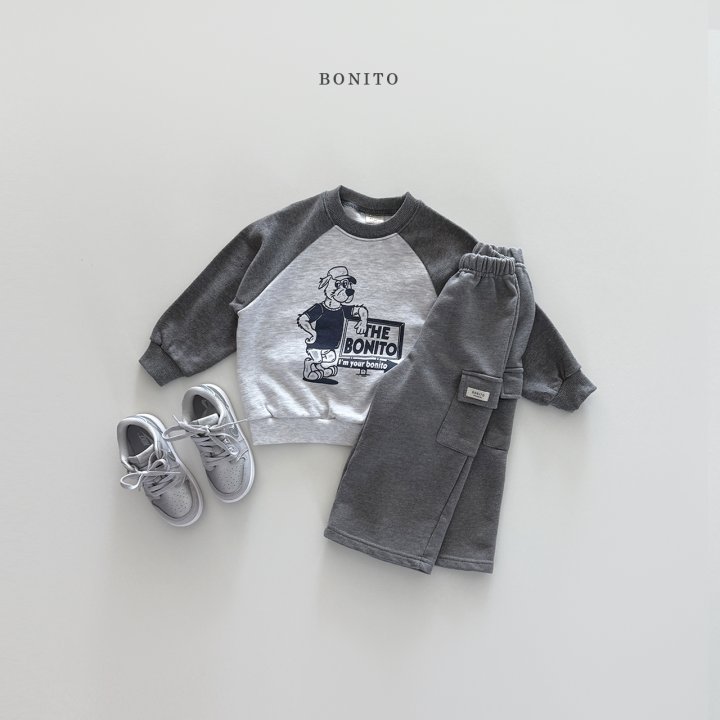 Bonito - Korean Children Fashion - #prettylittlegirls - Wolf Raglan Sweatshirt - 11