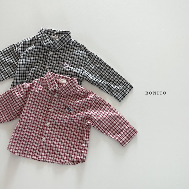Bonito - Korean Children Fashion - #minifashionista - Check Shirt - 4