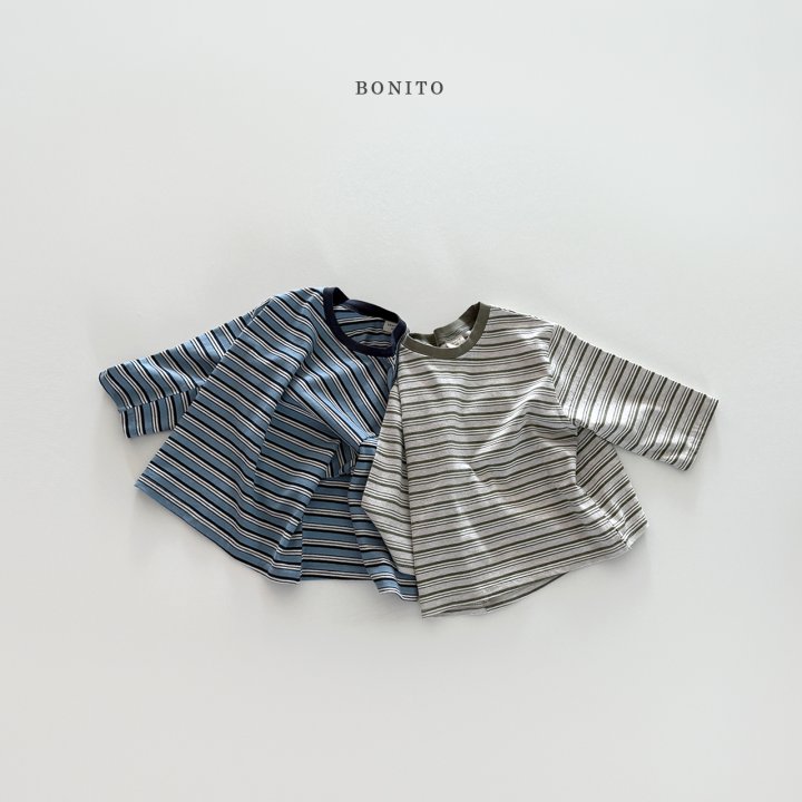 Bonito - Korean Children Fashion - #prettylittlegirls - Airiton Stripe Tee - 3