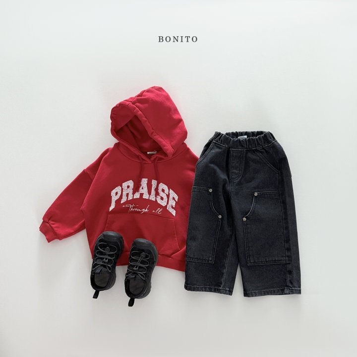 Bonito - Korean Children Fashion - #prettylittlegirls - Praise Hoodie Tee - 9
