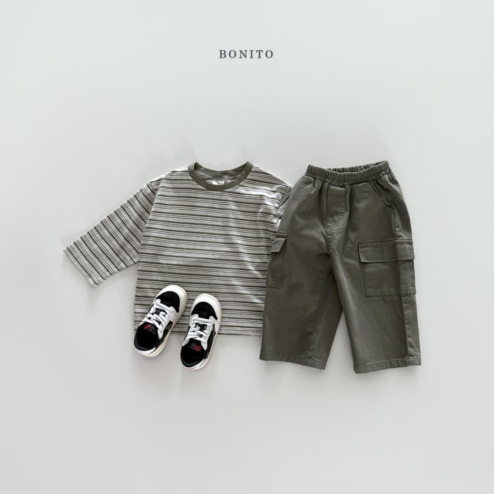 Bonito - Korean Children Fashion - #stylishchildhood - Airiton Stripe Tee - 6