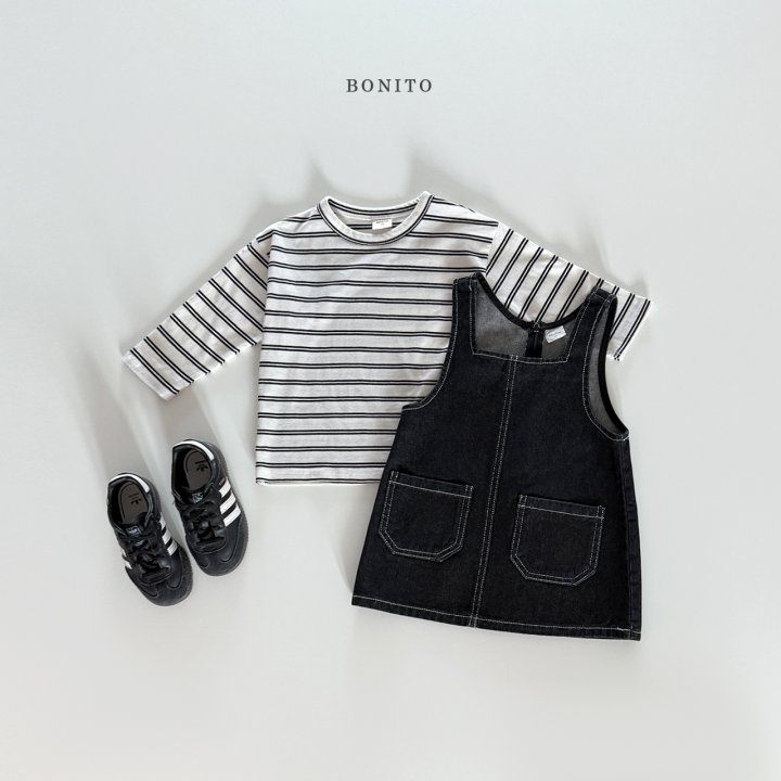 Bonito - Korean Children Fashion - #todddlerfashion - Basic Tee Set - 8