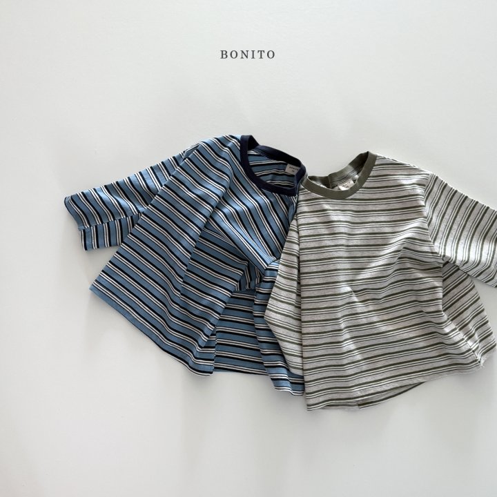 Bonito - Korean Children Fashion - #prettylittlegirls - Airiton Stripe Tee - 4