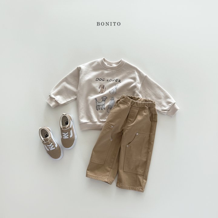 Bonito - Korean Children Fashion - #todddlerfashion - Point Big Pocket Pants - 8
