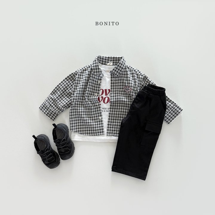 Bonito - Korean Children Fashion - #toddlerclothing - Straight Cargo Pants - 12