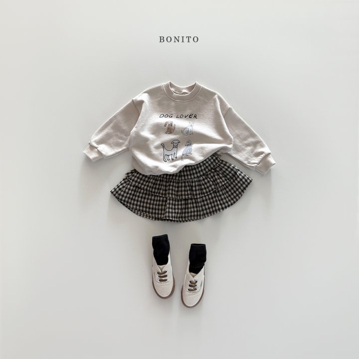 Bonito - Korean Children Fashion - #toddlerclothing - Check Tiered Skirt - 8
