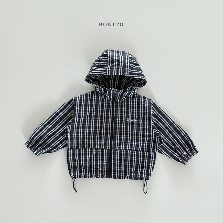 Bonito - Korean Women Fashion - #momslook - Windbreaker Hoodie Jumper (with Mom) - 6