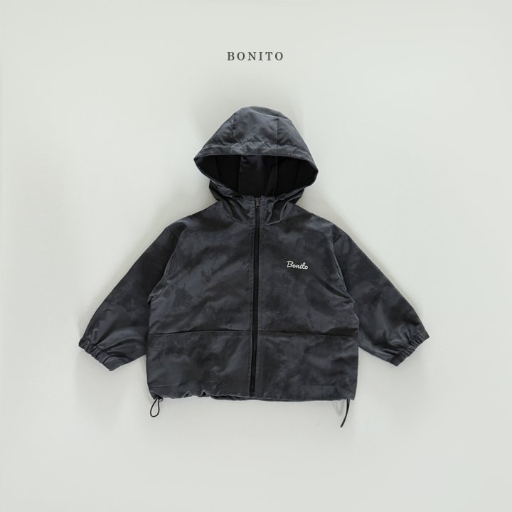 Bonito - Korean Women Fashion - #momslook - Windbreaker Hoodie Jumper (with Mom) - 7