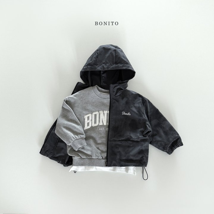 Bonito - Korean Women Fashion - #momslook - Windbreaker Hoodie Jumper (with Mom) - 8