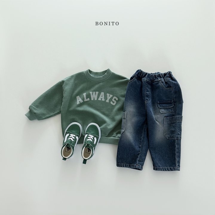 Bonito - Korean Women Fashion - #momslook - Always Pigment Sweatshirt (with Mom) - 11