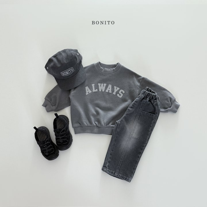 Bonito - Korean Women Fashion - #momslook - Always Pigment Sweatshirt (with Mom) - 7