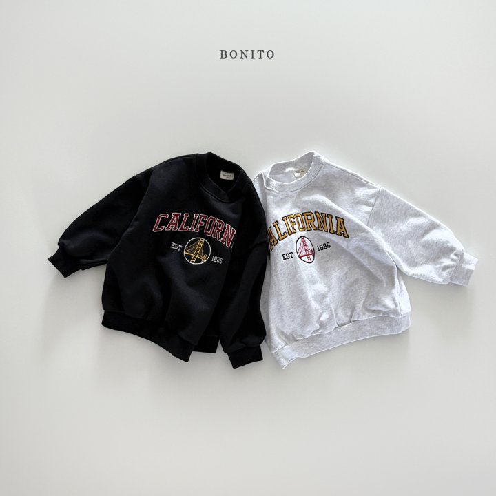 Bonito - Korean Women Fashion - #vintagekidsstyle - California Sweatshirt (with Mom) - 4
