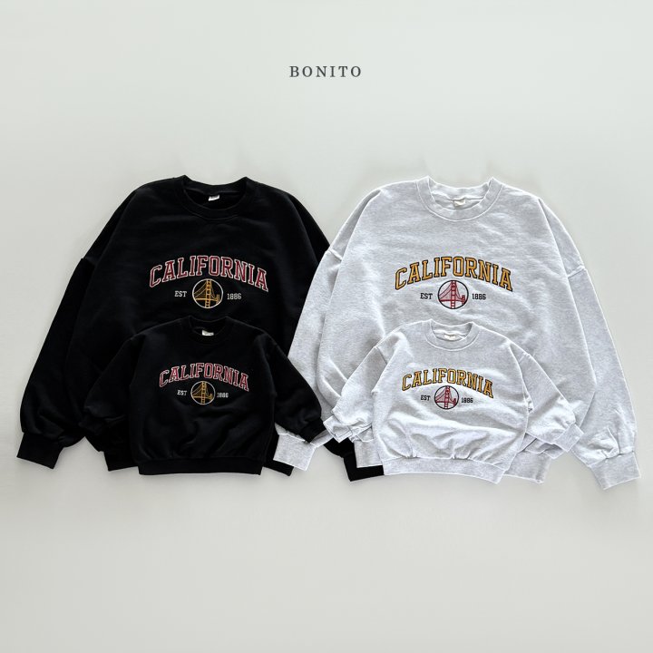 Bonito - Korean Women Fashion - #restrostyle - California Sweatshirt (with Mom) - 5