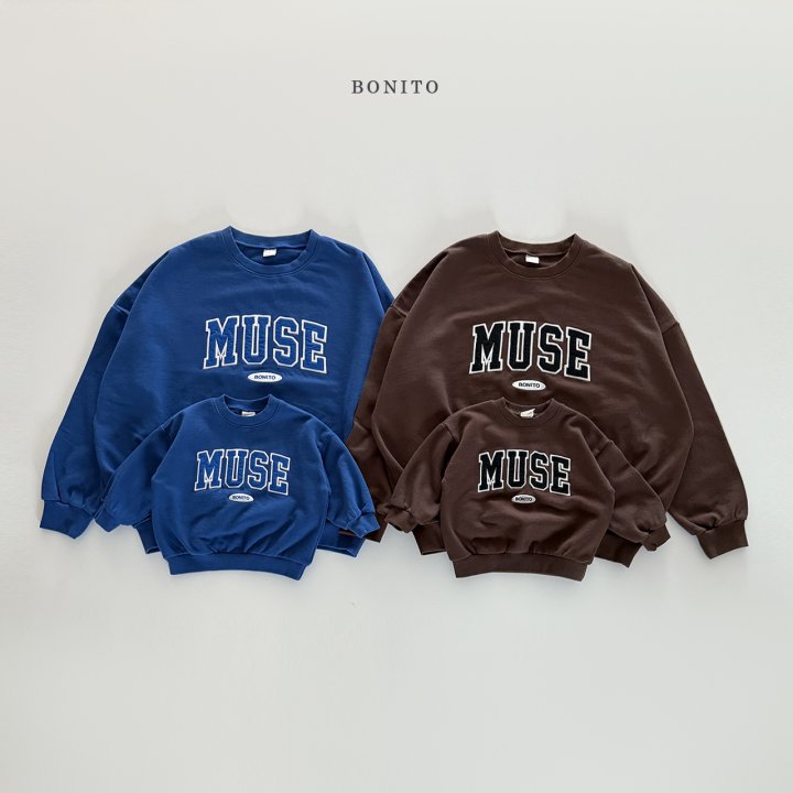 Bonito - Korean Women Fashion - #romanticstyle - Muse Sweatshirt (with Mom) - 4