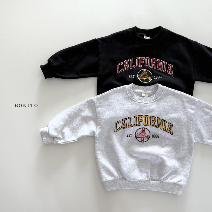 Bonito - Korean Women Fashion - #vintagekidsstyle - California Sweatshirt (with Mom) - 3