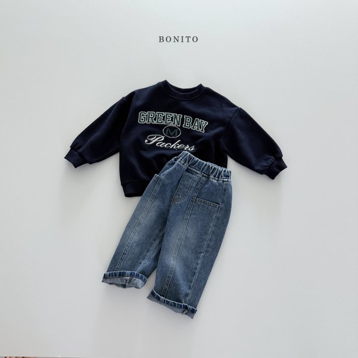 Bonito - Korean Women Fashion - #womensfashion - Green Bay Sweatshirt (with Mom) - 11