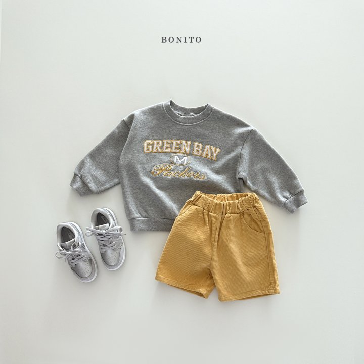 Bonito - Korean Women Fashion - #womensfashion - Green Bay Sweatshirt (with Mom) - 5