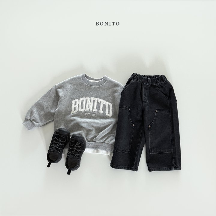 Bonito - Korean Women Fashion - #womensfashion - New Bonito Glitter Sweatshirt (with Mom) - 9