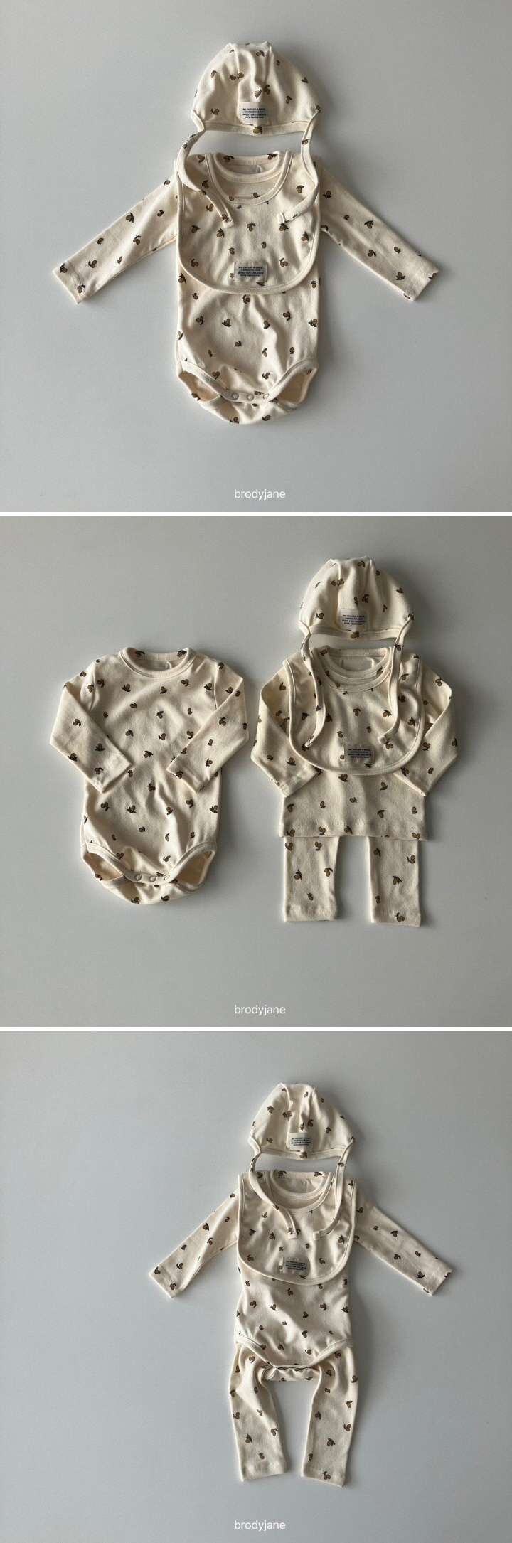 Brody Jane - Korean Baby Fashion - #babyboutique - Olive Bodysuit - 2