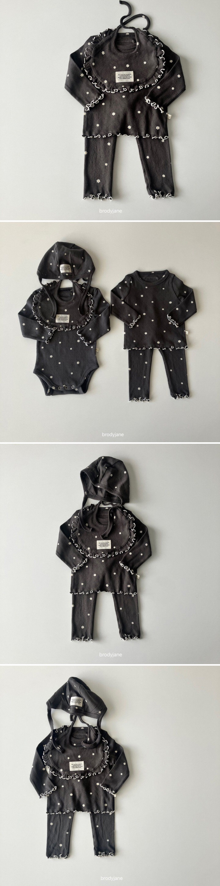 Brody Jane - Korean Baby Fashion - #babyboutiqueclothing - Daisy Set - 2