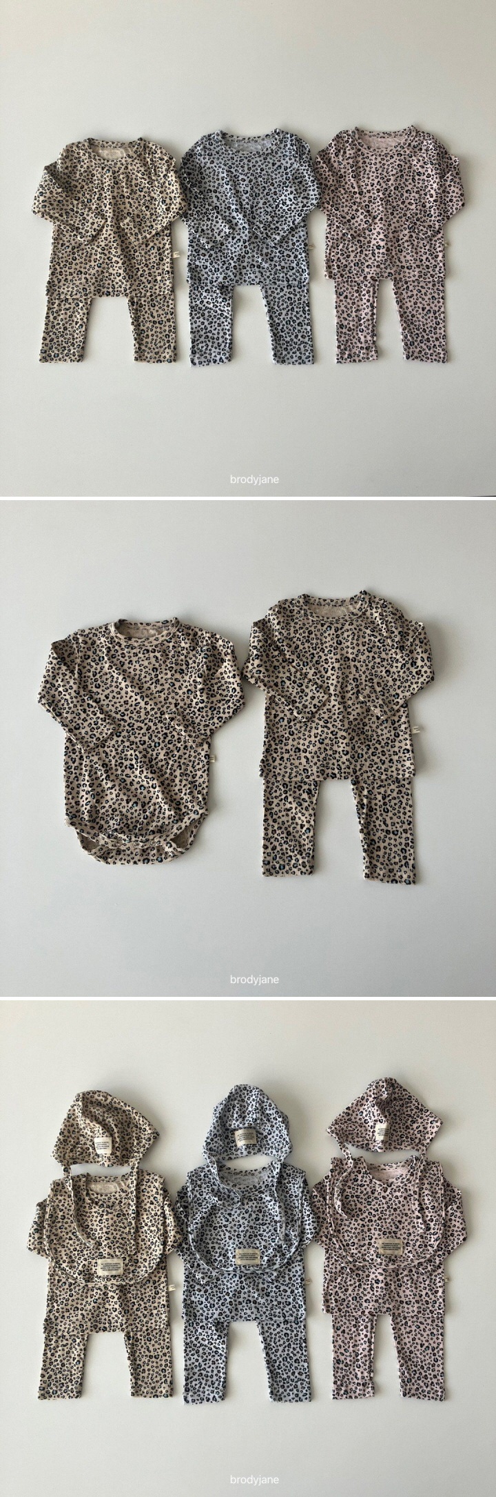Brody Jane - Korean Baby Fashion - #babyfashion - Colorful Leo Long Sleeve Set - 2