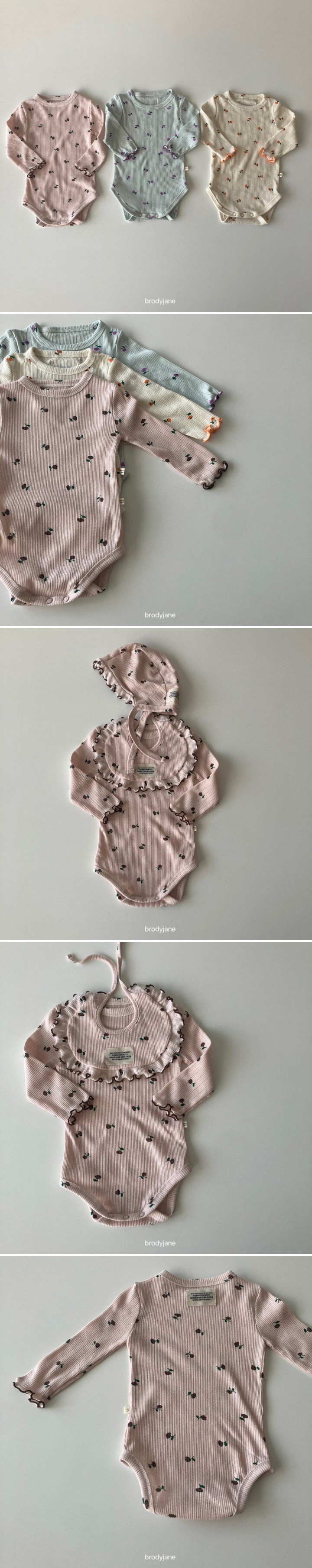 Brody Jane - Korean Baby Fashion - #babywear - Tulip Frill Long-Sleeve Bodysuit - 2