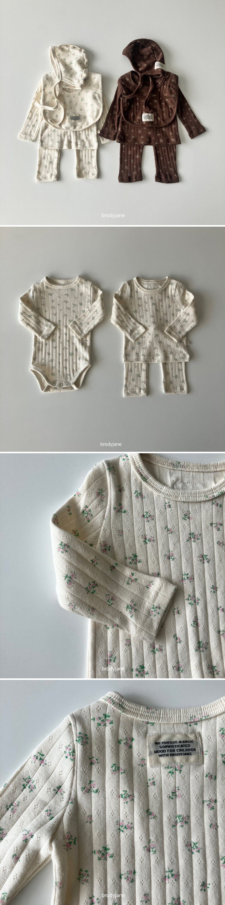 Brody Jane - Korean Baby Fashion - #babywear - Blossom Long Sleeve Set - 2