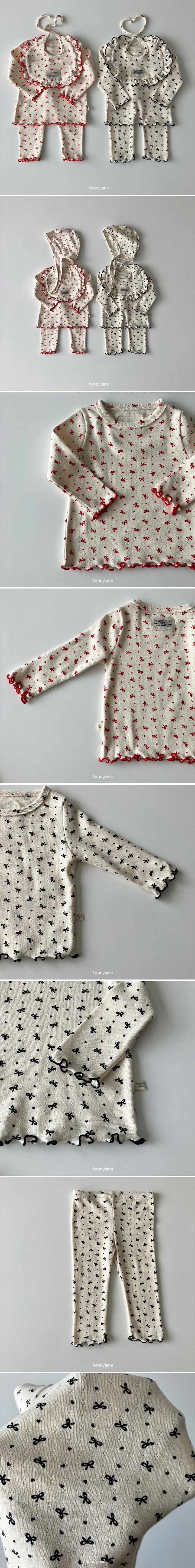 Brody Jane - Korean Baby Fashion - #onlinebabyboutique - Ribbon Heart Set - 2