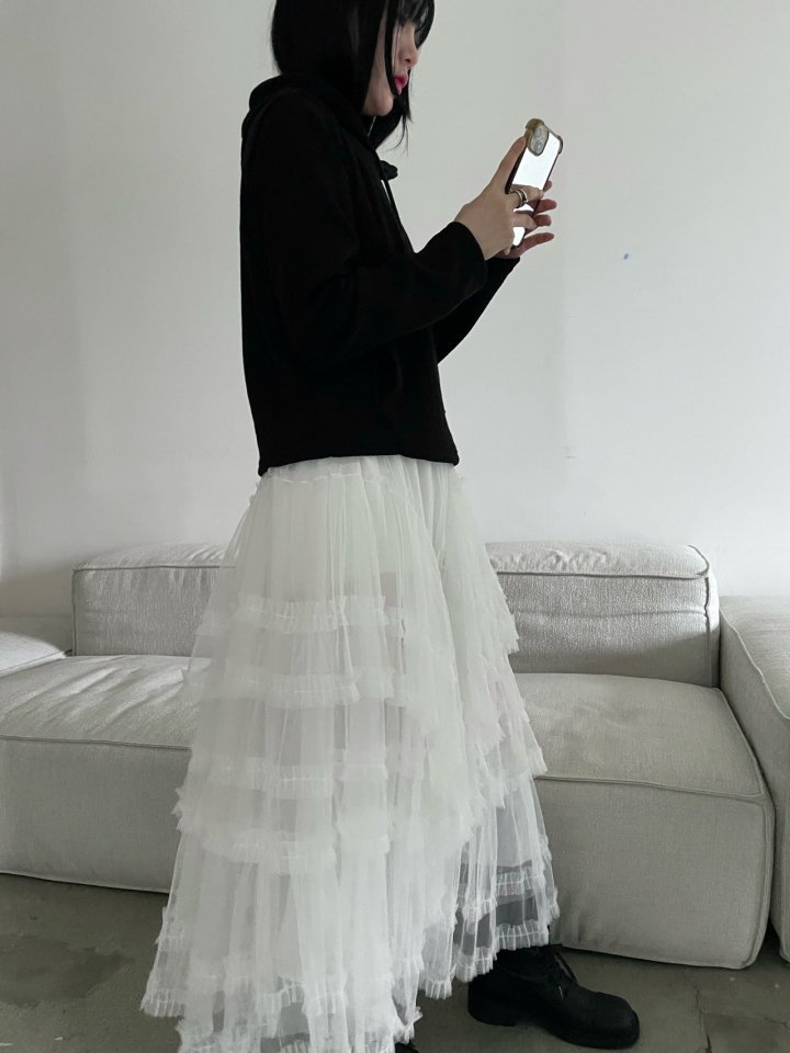 Buckle - Korean Women Fashion - #womensfashion - Mag Frill Skirt - 4