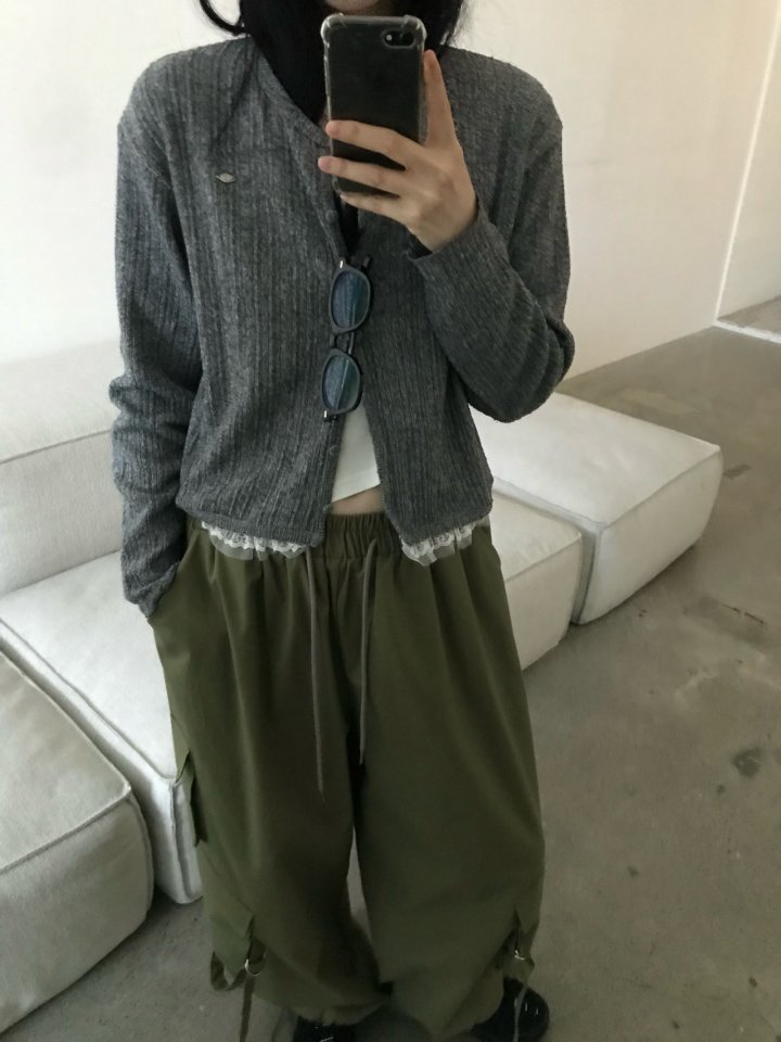 Buckle - Korean Women Fashion - #momslook - Dawny Cardigan - 2