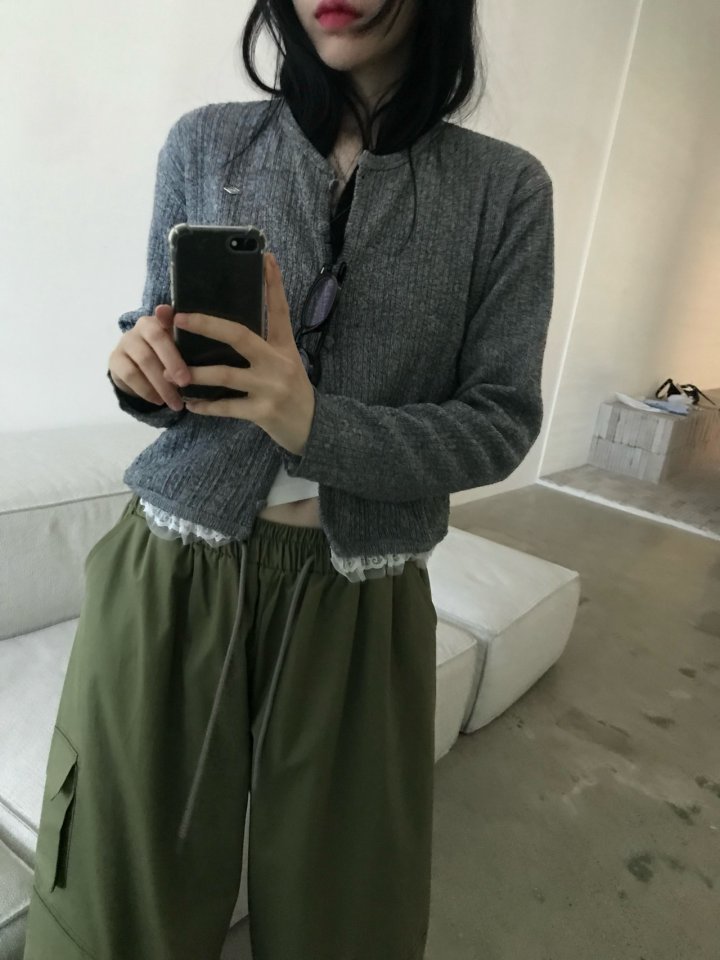 Buckle - Korean Women Fashion - #womensfashion - Dawny Cardigan - 4