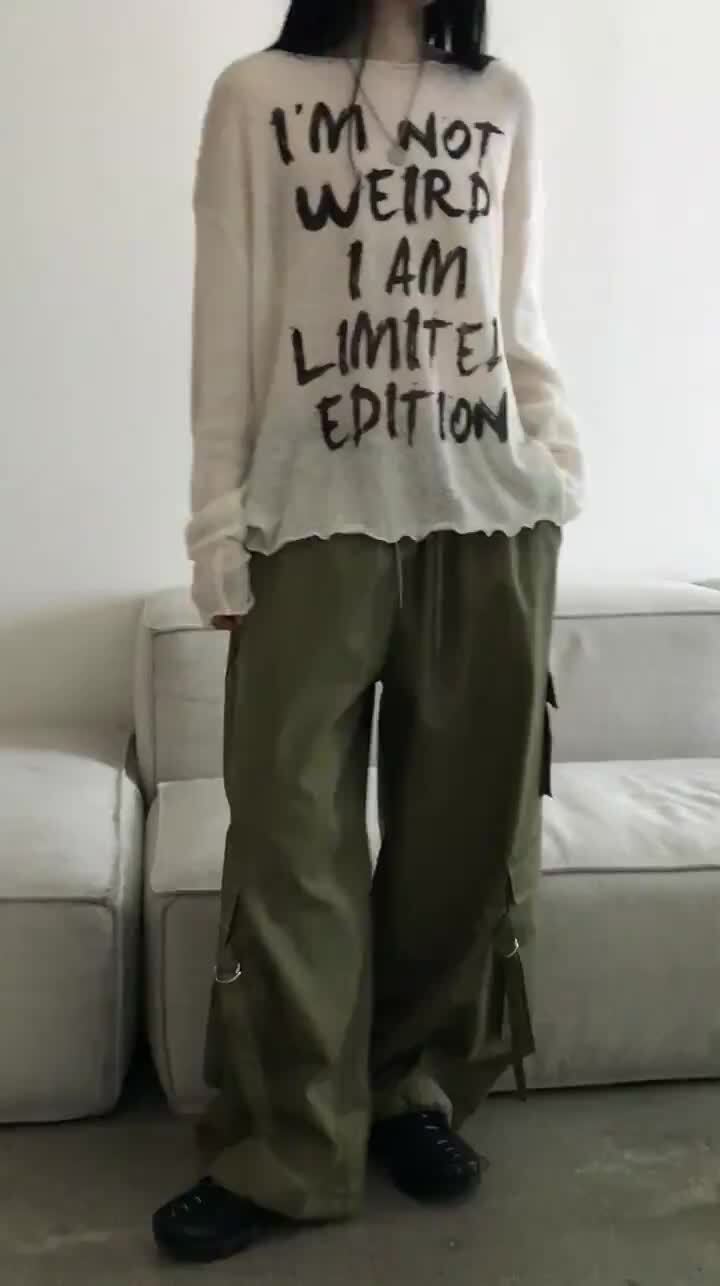 Buckle - Korean Women Fashion - #momslook - Carpender Wide Cargo Pants - 5
