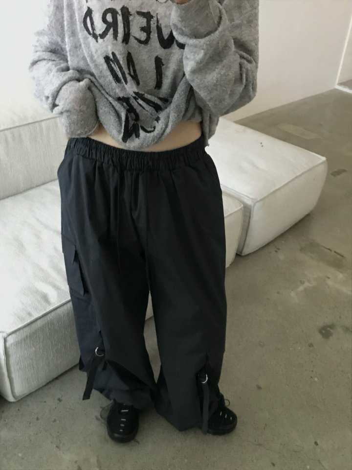 Buckle - Korean Women Fashion - #momslook - Carpender Wide Cargo Pants - 2