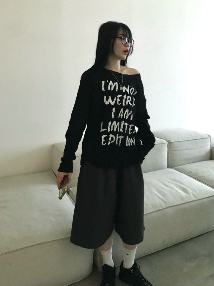 Buckle - Korean Women Fashion - #womensfashion - Wool Buckle Knit Pullover - 4