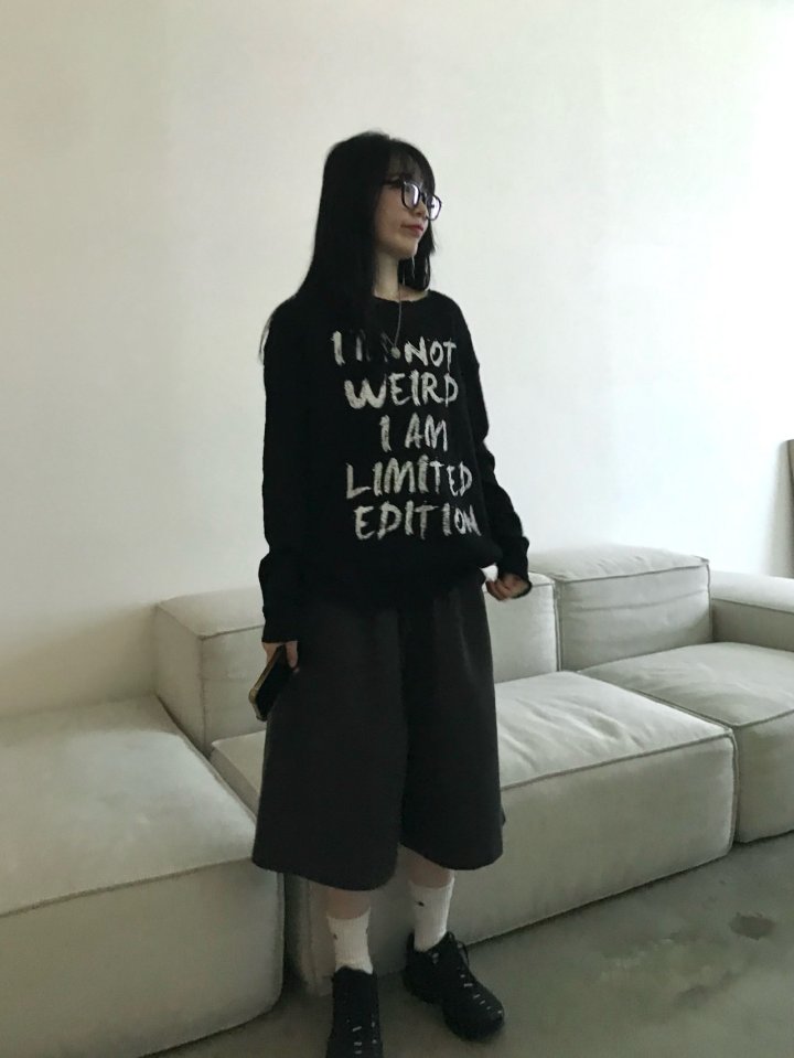 Buckle - Korean Women Fashion - #momslook - Wool Buckle Knit Pullover - 6