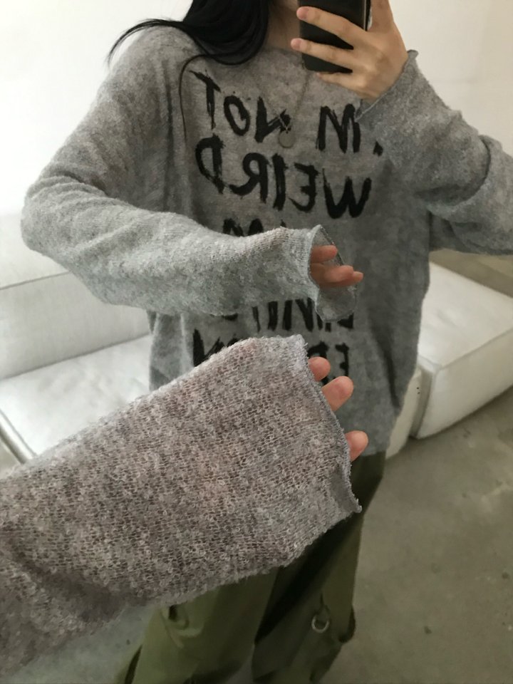 Buckle - Korean Women Fashion - #momslook - Wool Buckle Knit Pullover