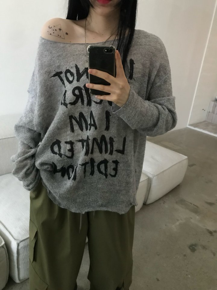 Buckle - Korean Women Fashion - #momslook - Wool Buckle Knit Pullover - 9