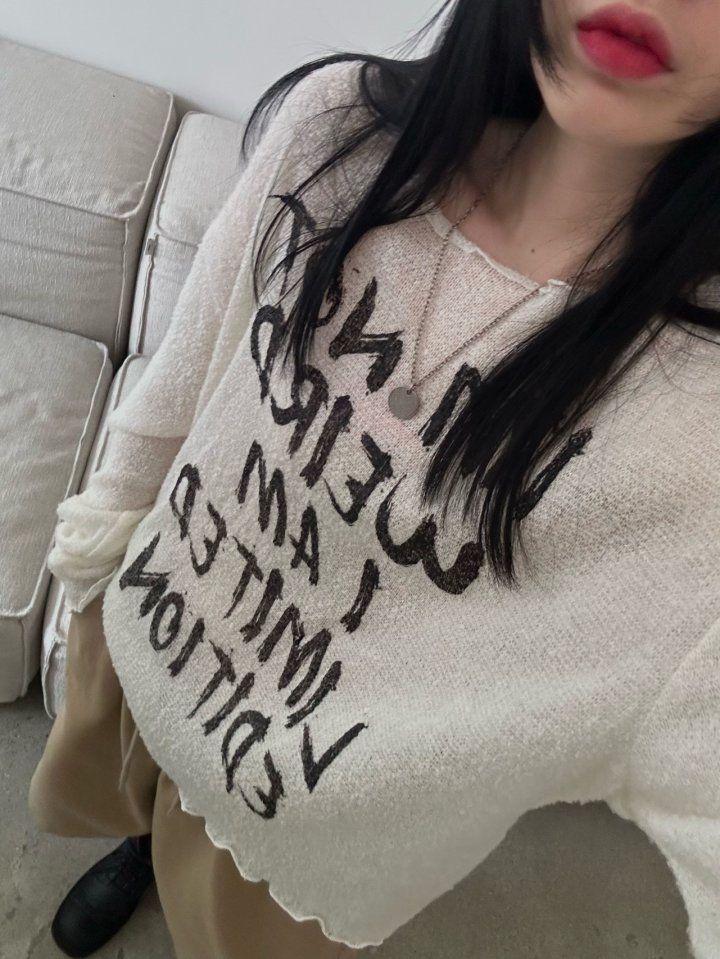 Buckle - Korean Women Fashion - #momslook - Wool Buckle Knit Pullover - 6