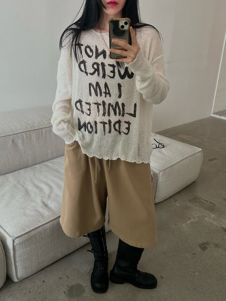 Buckle - Korean Women Fashion - #momslook - Wool Buckle Knit Pullover - 8
