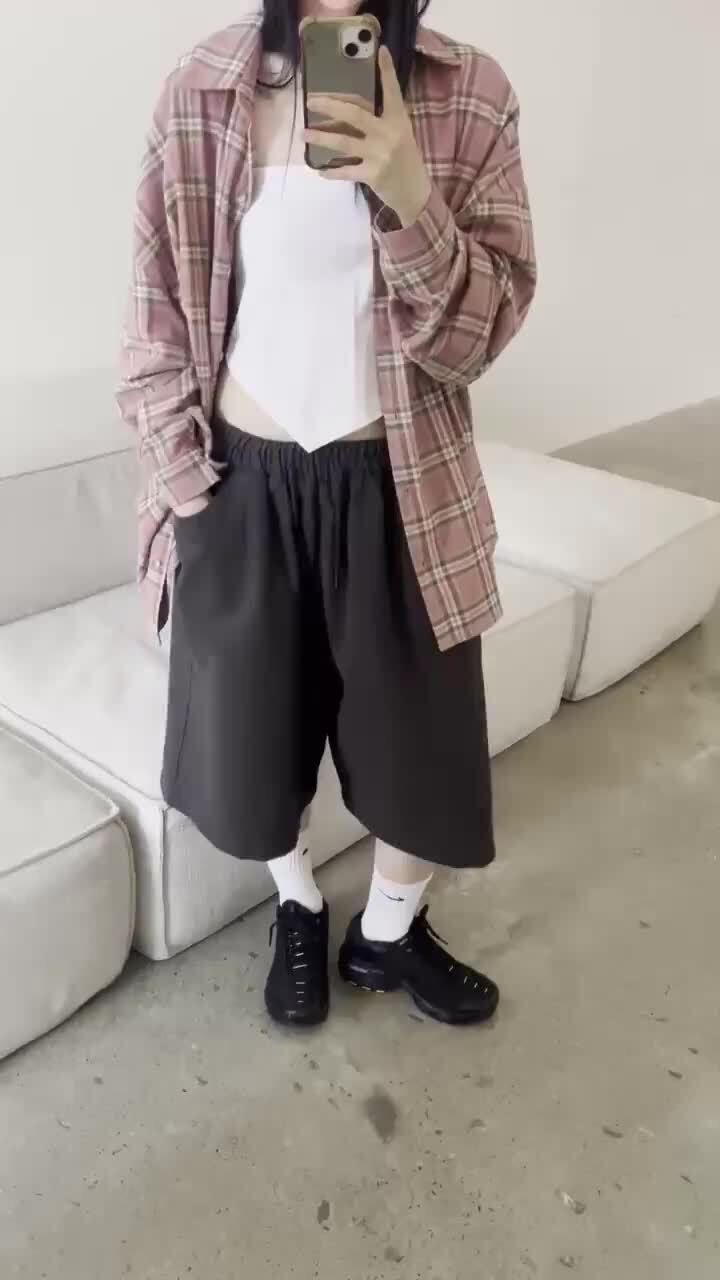 Buckle - Korean Women Fashion - #momslook - Bay Check Shirt - 6