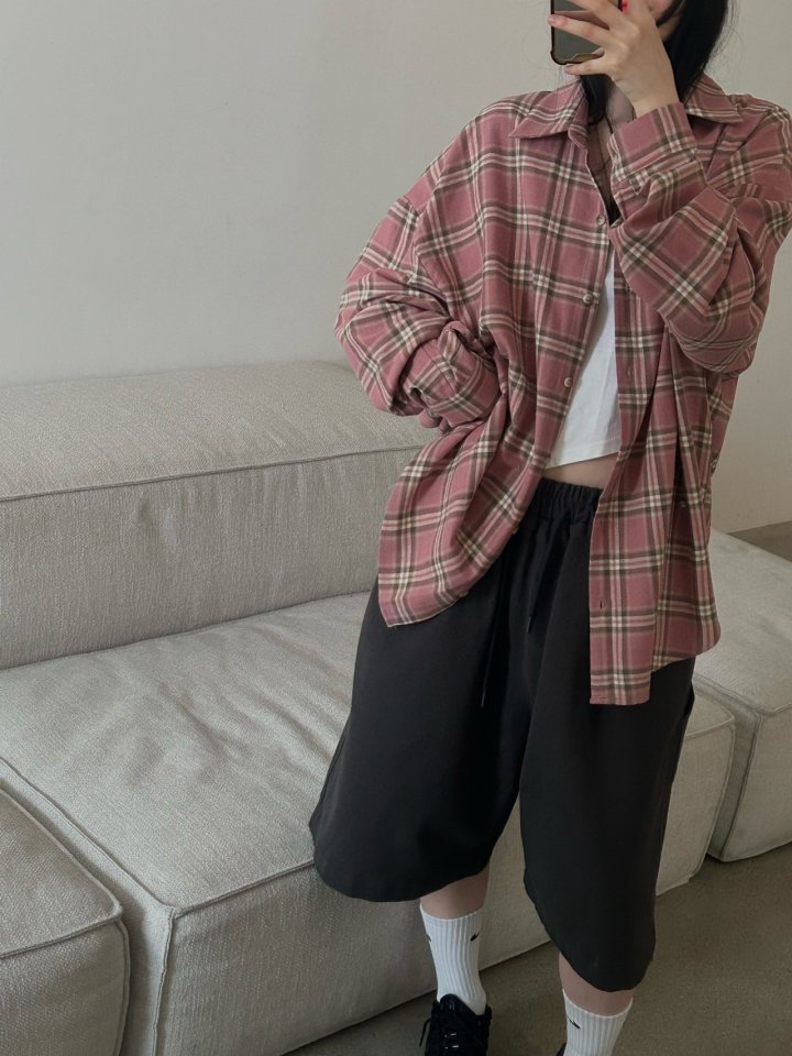 Buckle - Korean Women Fashion - #momslook - Bay Check Shirt - 10